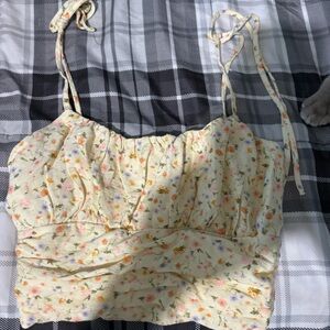 floral forever 21 tank top